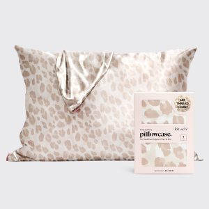 Satin Pillowcase in Leopard 2 Pack