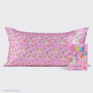 Lisa Frank x Kitsch Satin Pillowcase in Angel Kitty? - King