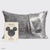 Kitsch x Mickey and Minnie Satin Pillowcase in Mickey Maze